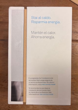 Termostato Google Nest Learning