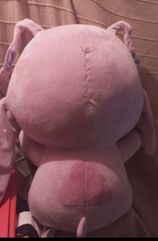 Peluche Angel Stitch grande rosa