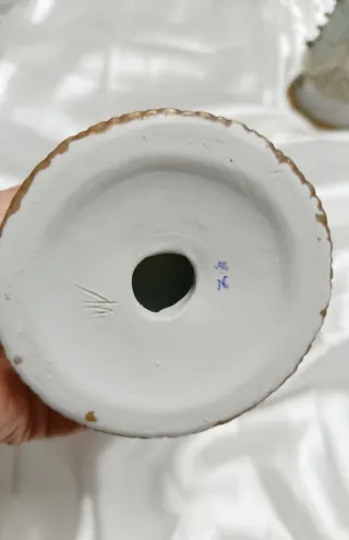 Coppia statuine porcellana Capodimonte