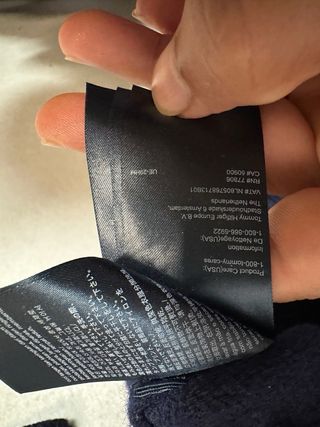 Jersey Tommy Hilfiger Lana Cable Knit Azul Talla M