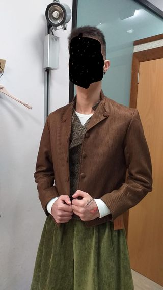 Chaqueta Fallero Marrón Talla 44