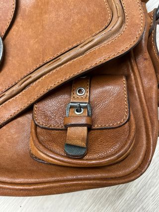 Bolso Dior Piel Marrón Bandolera