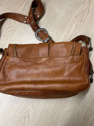 Bolso Dior Piel Marrón Bandolera