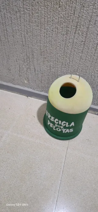 Cubo reciclaje Mutua Madrid Open