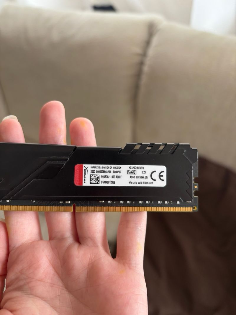 Memoria RAM HyperX Fury DDR4 8GB afbeelding 4