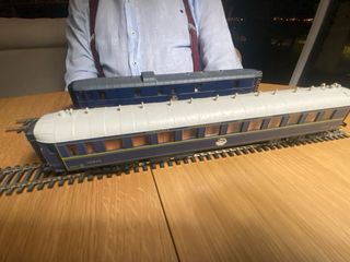 4 Vagones H0 JOUEF Vagon Lits