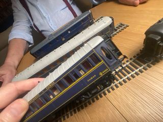 4 Vagones H0 JOUEF Vagon Lits