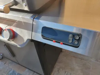 Barbacoa Weber Genesis sx435 smart Plata y Negra