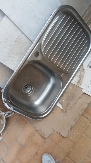 Fregadero de acero inoxidable