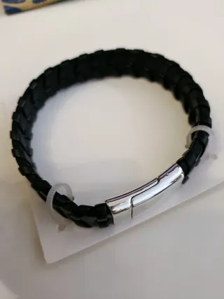 Bracciale intrecciato da uomo
