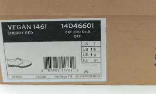 Dr. Martens 1461 Vegan Cherry Tg. 41