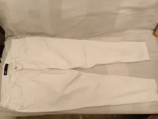 Pantalones Mango Negros y blanco Zara