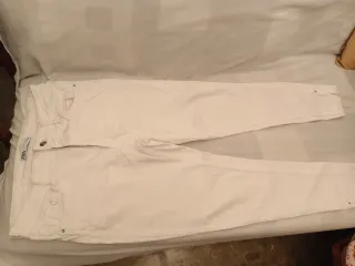 Pantalones Mango Negros y blanco Zara