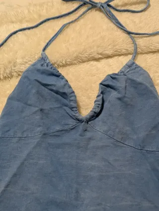 Top vaquero Zara Talla S NUEVO