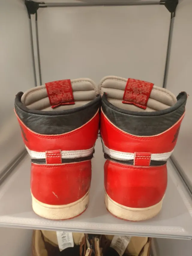 Nike Air Jordan 1 Rojo/Blanco año 1994 usadas