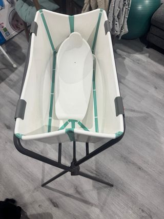 Bañera para bebé con soporte