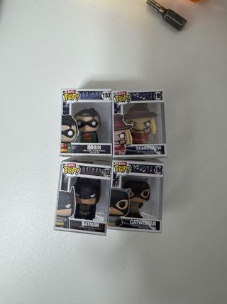 Lote 4 Figuras Bitty Pop! Batman