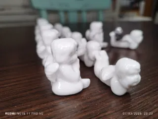 ANGELITOS Posa-cubiertos porcelana (Set de 12)