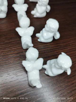 ANGELITOS Posa-cubiertos porcelana (Set de 12)