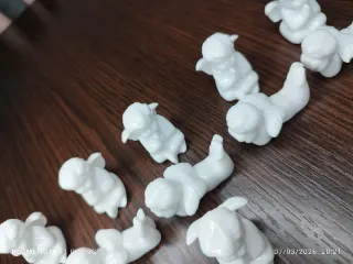 ANGELITOS Posa-cubiertos porcelana (Set de 12)