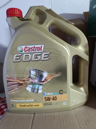 Olio Castrol EDGE 5W-40 5L.