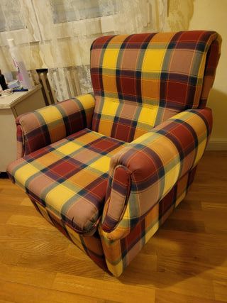 Sillón cómodo + 2 sillas a juego