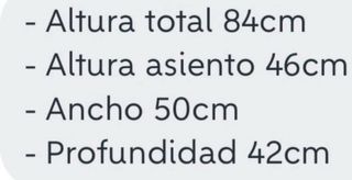 Silla tapizada El Corte Inglés gris