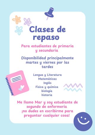 Clases de repaso