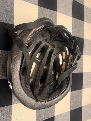 Casco Giro Talla L Negro/Blanco