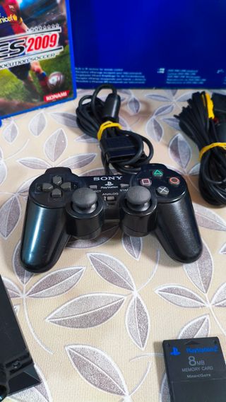 Playstation 2 nera, PS2 con scatola, funziona perfettamente