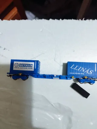 MF Train Plataforma Vagón Captrain Chatarrero MMC3