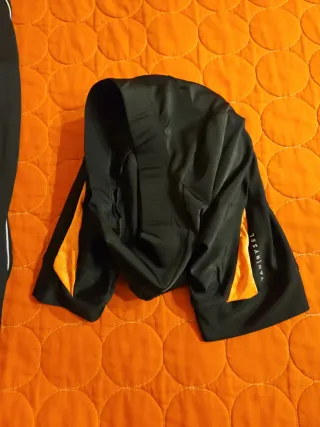 Mallas Ciclismo Niña/o Negras Talla 9-12 años