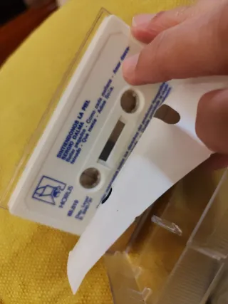 Cassette Sergio Dalma - Sintíendonos la piel