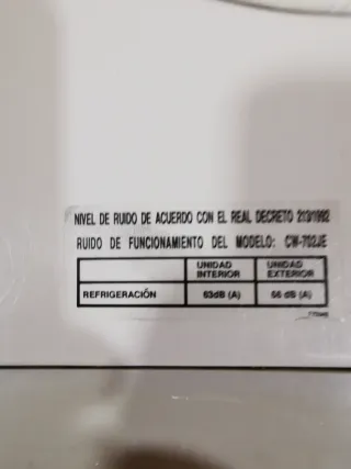 Aire Acondicionado Panasonic Antiguo