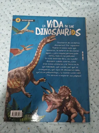 La vida de los dinosaurios (Descubre) (Spanish ...