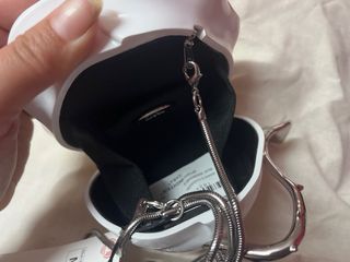 Bolso Rosa Blanco Zara