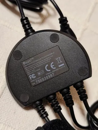 Pulsadores Mandos Buzz. PlayStation 2.