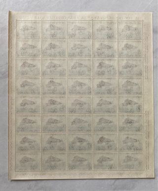 Francobolli San Marino 1962 - Foglio 40 pezzi