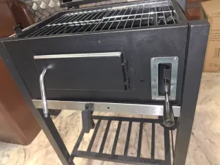 Parrilla Barbacoa Portátil Negra