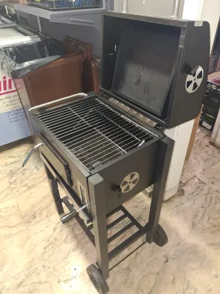 Parrilla Barbacoa Portátil Negra