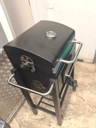 Parrilla Barbacoa Portátil Negra