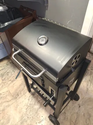 Parrilla Barbacoa Portátil Negra