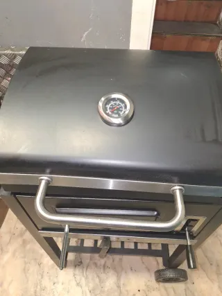 Parrilla Barbacoa Portátil Negra