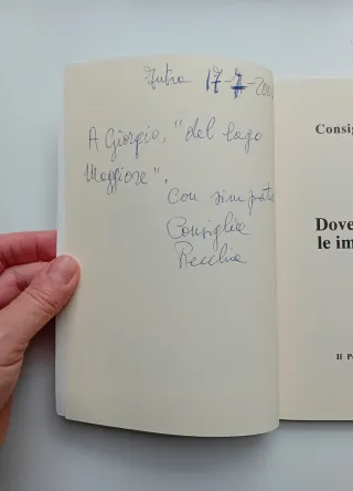 Dove conserverò le immense lune,Consiglia Recchia