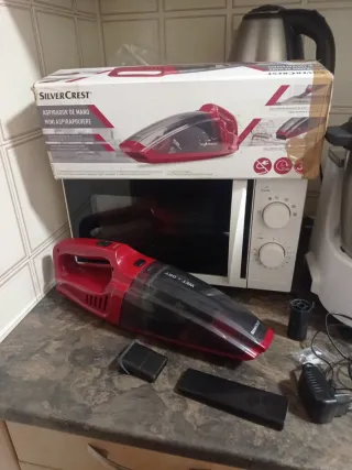 Aspiradora de mano Silvercrest Wet & Dry
