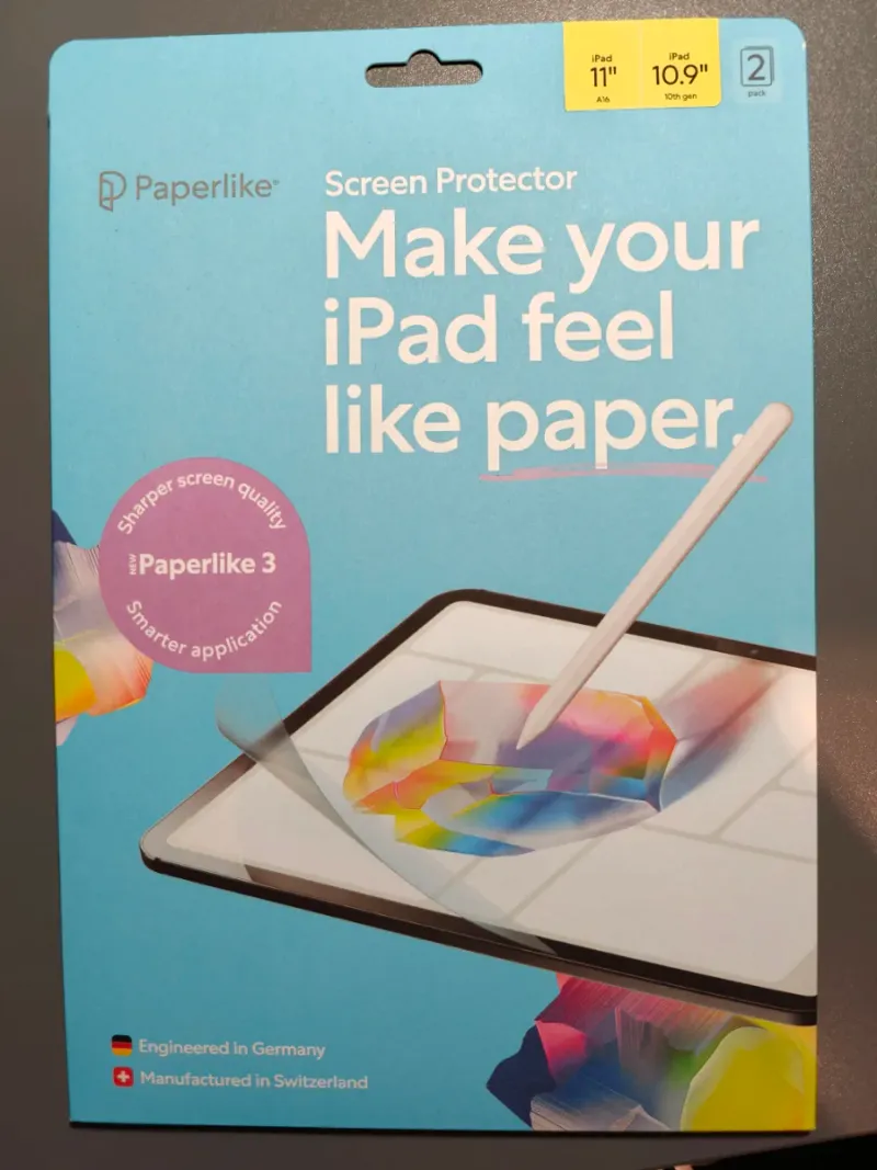 Protector de pantalla Paperlike iPad A16 11"