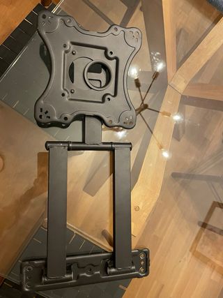 Soporte de pared para TV negro