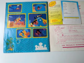 Álbum Aladdin Panini 1992 Completo
