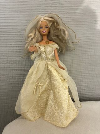 Barbie Sposa Abito Dorato Originale