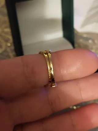 Anillo de boda oro 18k